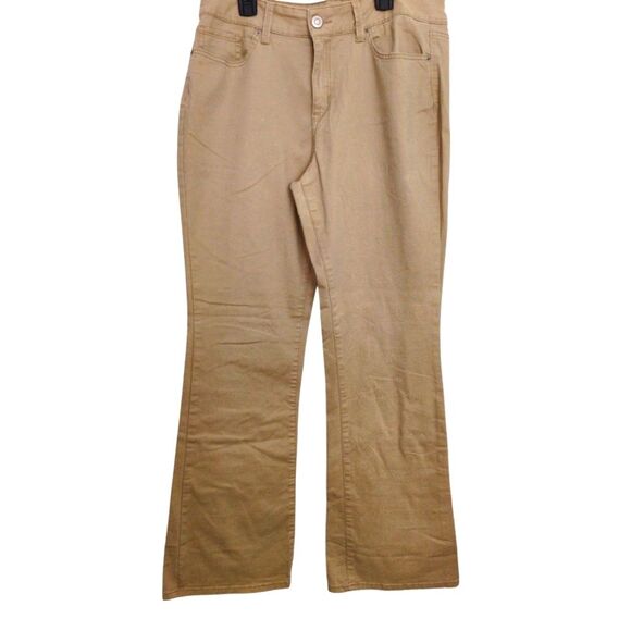 MOBO Tan Mid Rise Boot Pants - Size 15 - Picture 4 of 4